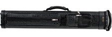 Elite 2x4 Black ECCP24 Hard Pool Cue Case with Cell Phone Pouch