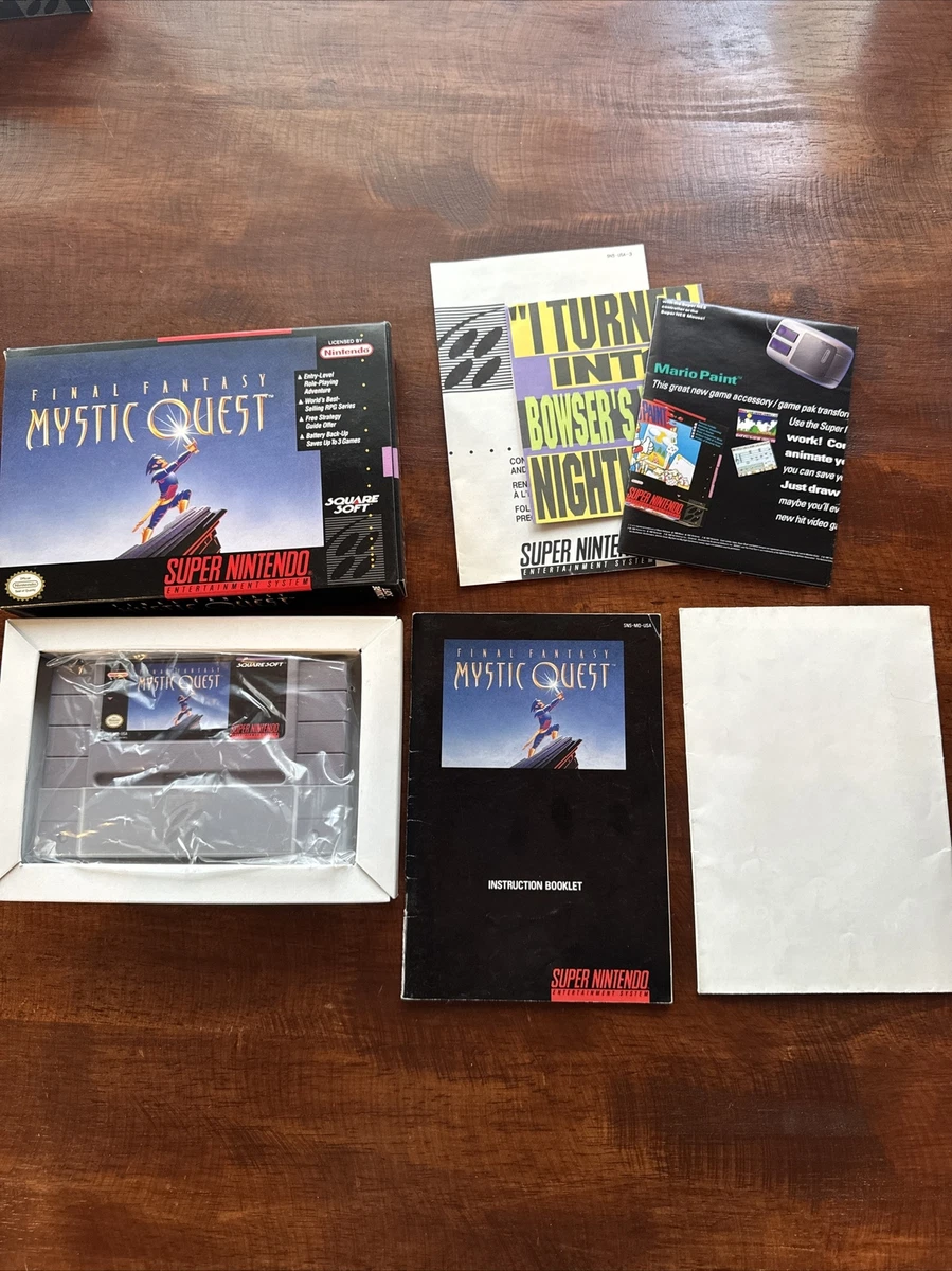 Final Fantasy: Mystic Quest Boxing Video Games for sale | eBay