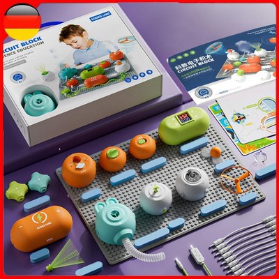 Electronics Exploration Kit Multifunctional Physics Experiment Kit for Age 3+