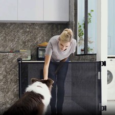 1 Piece Security Retractable Gate For Stairways Hallways Christmas Gifts