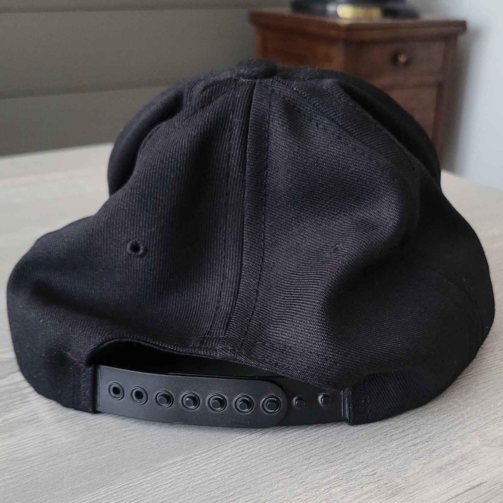 Grateful Dead Dancing Bear Hat Snapback Black Pin… - image 6