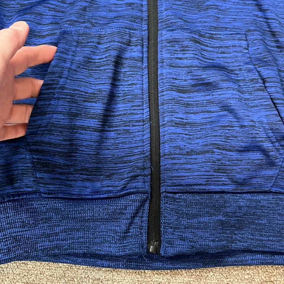 Golden State Warriors NBA Men's Game Zip Front Jacket Sweat Fleece Sz S Hoodie - Image 4 of 4