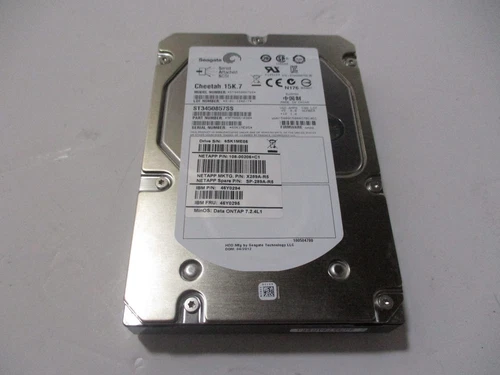 X289A-R5 NETAPP 450GB 46Y0294 15K SAS 3.5 HARD DRIVE 46Y0295 64MB - Picture 1 of 2
