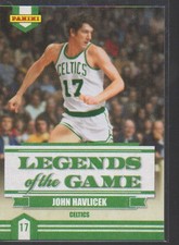 JOHN HAVLICEK 2009-10 PANINI LEGENDS OF THE GAME INSERT #2