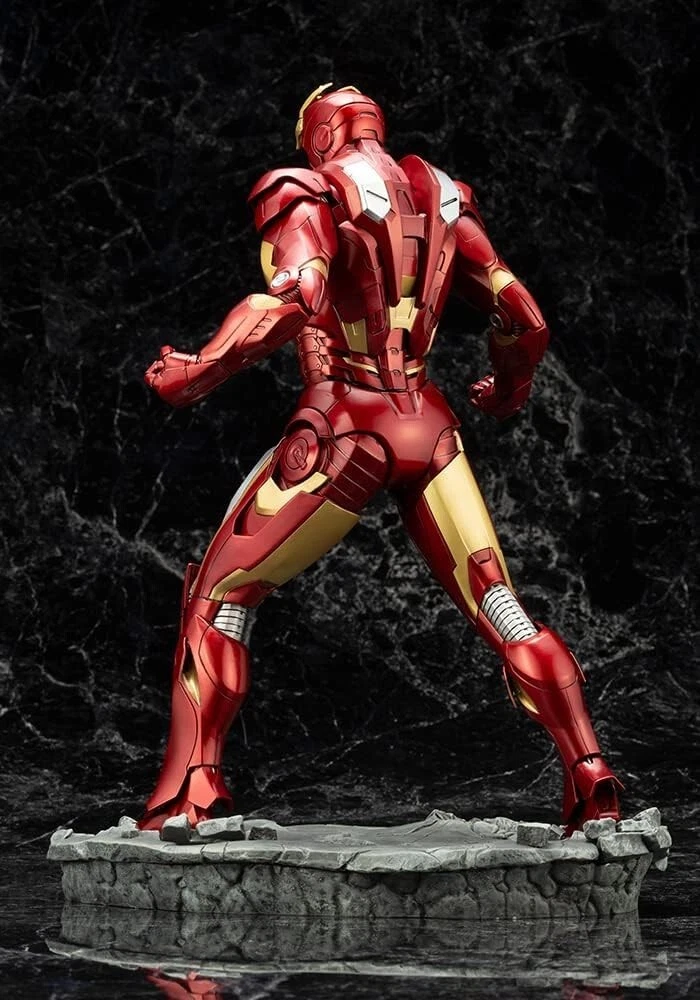 KOTOBUKIYA ARTFX IRON MAN MARK 7 AVENGERS 1/6 PVC Figura de Japón nuevo