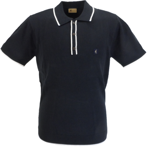 Gabicci Vintage Mens Navy Lineker Short 