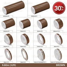 PinStriping Pin Stripe Adhesive Tape SOLID Line Decor Decal Vinyl Sticker BROWN
