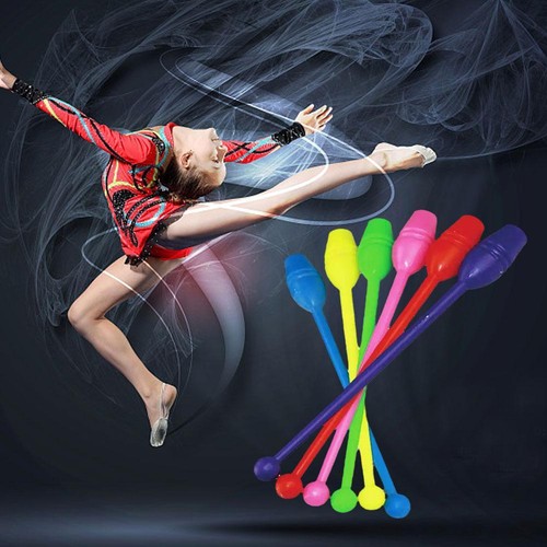 Rhythmische Gymnastik Sticks – 2 Stück, 35 Cm, Pink – Für Kinder & Erwachsene