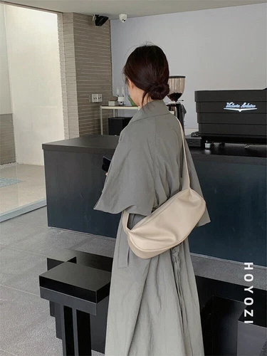 Women's Sheepskin Dumpling Bag Shoulder Strap Crossbody Armpit Chest Bags hot - Picture 5 of 20