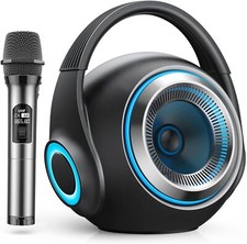 Bluetooth 5.0 Wireless Speaker with Microphone for Home Use