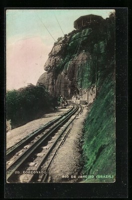Ansichtskarte Rio de Janeiro, Corcovado 