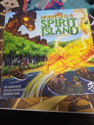 NEW Horizons of Spirit Island The Cooperative Settler Destruction Strategy Game