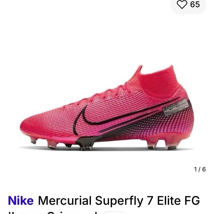 Preços baixos em Nike Mercurial Superfly 7 Elite FG Black | eBay