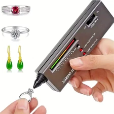 Diamond Tester Portable Gem Selector Pen Gemstone Jeweler Testing Tool Kit Pro