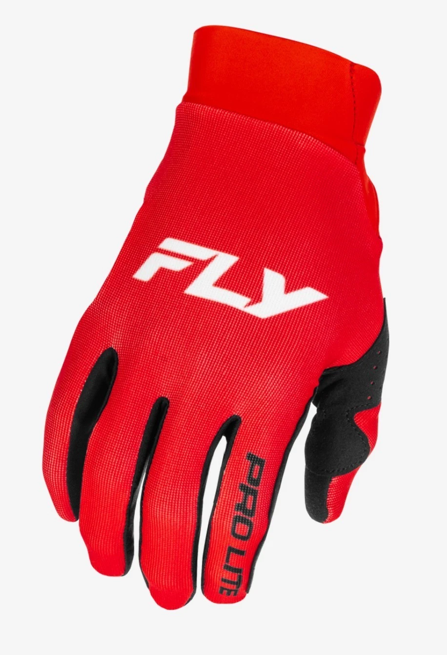 Fly Racing Pro Light Motocross ATV BMX Gloves Red Black XXL