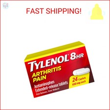 Tylenol 8 Hour Arthritis Pain Relief Extended-Release Tablets, 650 mg Acetaminop