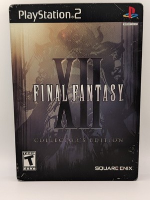 Final Fantasy XII Collector's Edition - Playstation 2, Complete CIB, Steelbook