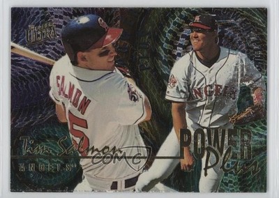 1996 Fleer Ultra Power Plus Tim Salmon #8 l7u