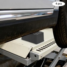 4 Pack Solid Rubber Auto Lift Pads Lift Block Spacer Pad for Car Lifts 6.3*4.72