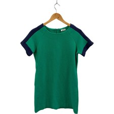 Marcs Green Textured Shift Dress