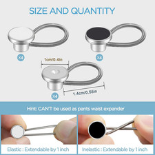 12 PCS Shirt Collar Button Extenders for Men'S Dress Shirts, Comfortable Neck...