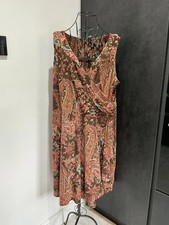 Lauren Ralph Lauren Brown Paisley Wrap Style Dress – Plus Size 3X (DR110)