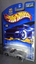 Hot Wheels 2003 015 First Editions 3 of 42 Corvette Stingray Silver Gray 5SPs
