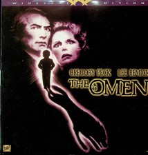The Omen LaserDisc 1976 Horror Widescreen CLV Fox Video Classic Thriller