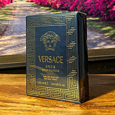 Versace Eros Pour Homme Eau de Parfum Spray 3.4 US fl oz Regular Size