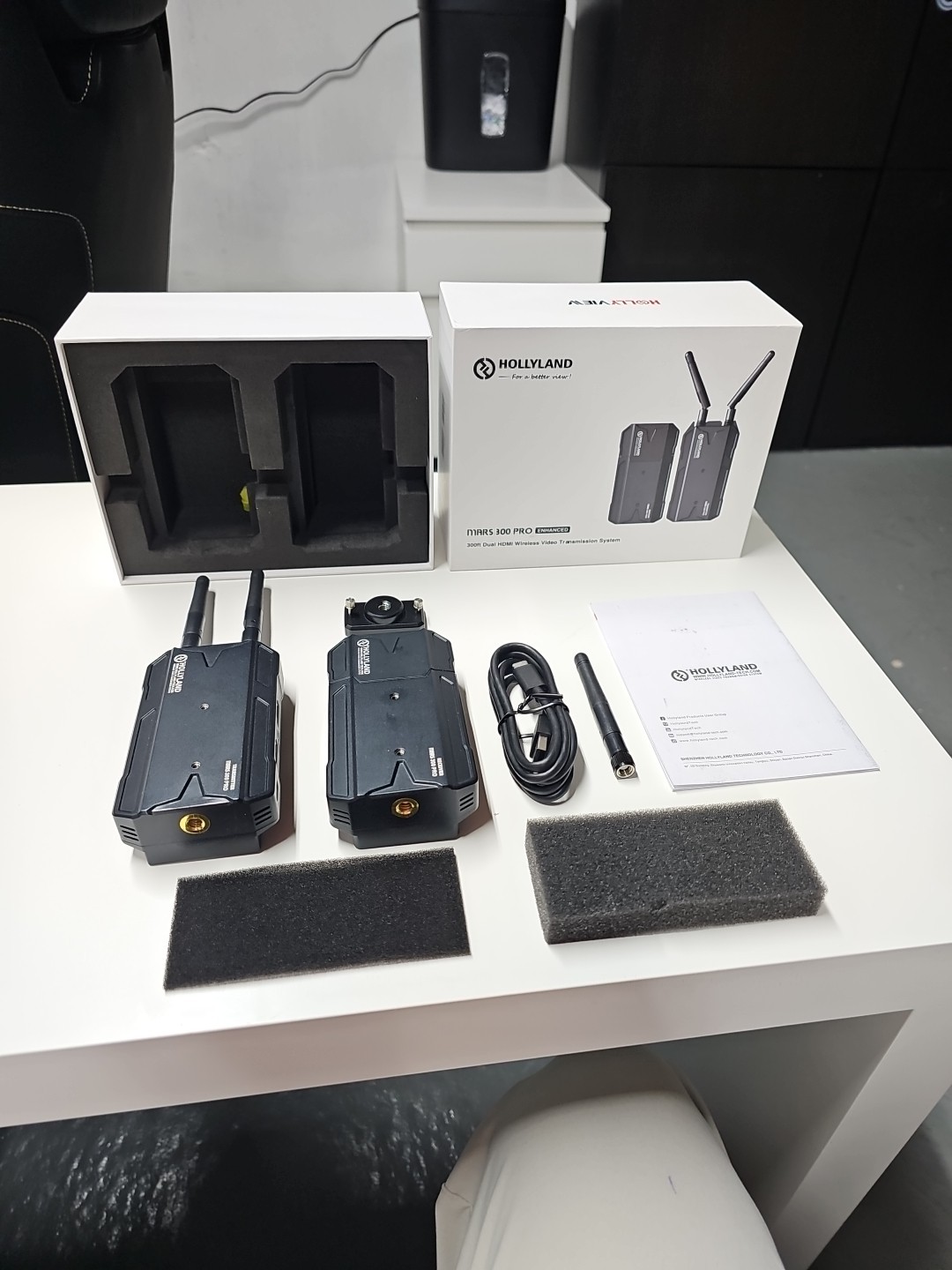 FREE SHIPPING Hollyland Mars 300 PRO Enhanced 300ft Dual HDMI Video Transmission