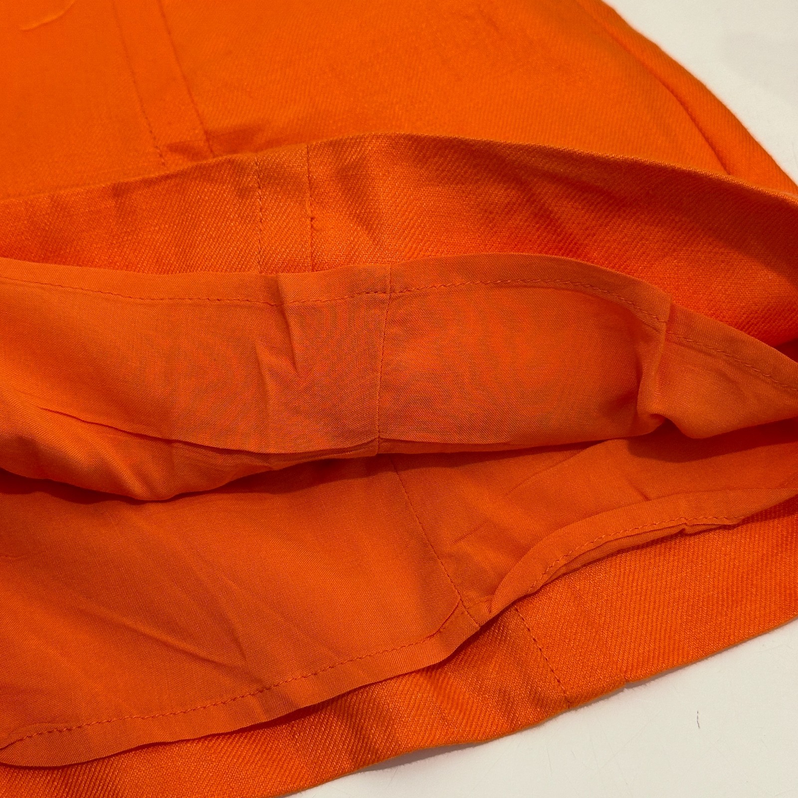 Country Road Shorts Women AU 4 (26 in Waist) Orange High Rise Lined NEW image 9