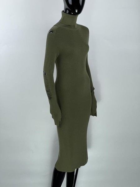 Women Diesel Dress Khaki 40 / L / 48