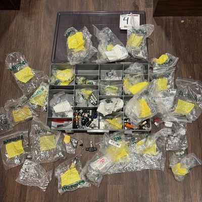 McMaster-Carr Lot of Random Industrial Fittings Valves Etc