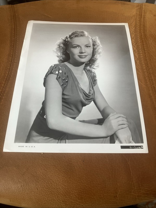 June Haver Vintage Media Photo