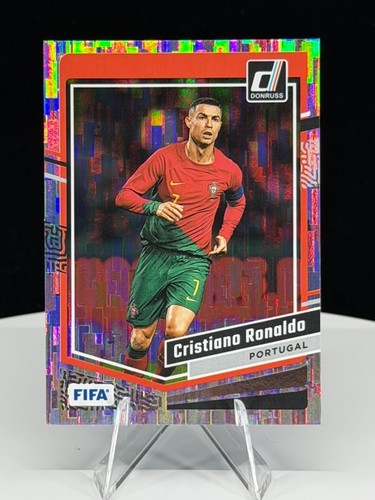 2023-24 Donruss Soccer- Christiano Ronaldo #44 Silver Foil Portugal SSP non auto