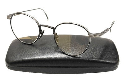 JIMMY FAIRLY M229M-M29 Silver Metal Round Eyeglasses Frames