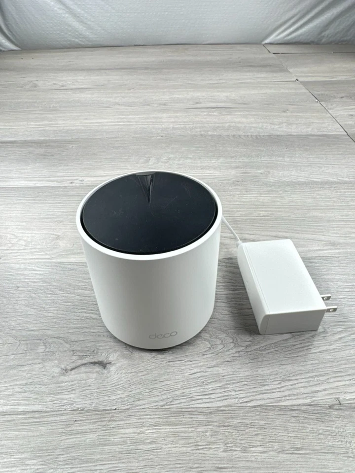 TP-Link Deco WiFi 6 Mesh System X55 AX3000 1 Pack W/ Power Cord Tested Working - Image 4 of 4