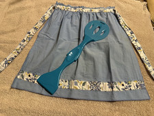 Easy Bake Oven Pan Pusher and Grandma made Apron