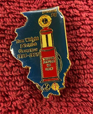 Vintage Lions Club District Governor Lapel Pin Honoring Tim Wright 1996-97 B25