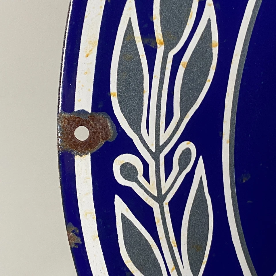 Mercedes-Benz Enamel Sign - Ø 50cm (19.7") - Nice Garage Big Nostalgic Wall Sign - Image 2 of 4