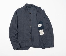 Men Isaia Napoli Blazer Navy 40 /L / 48