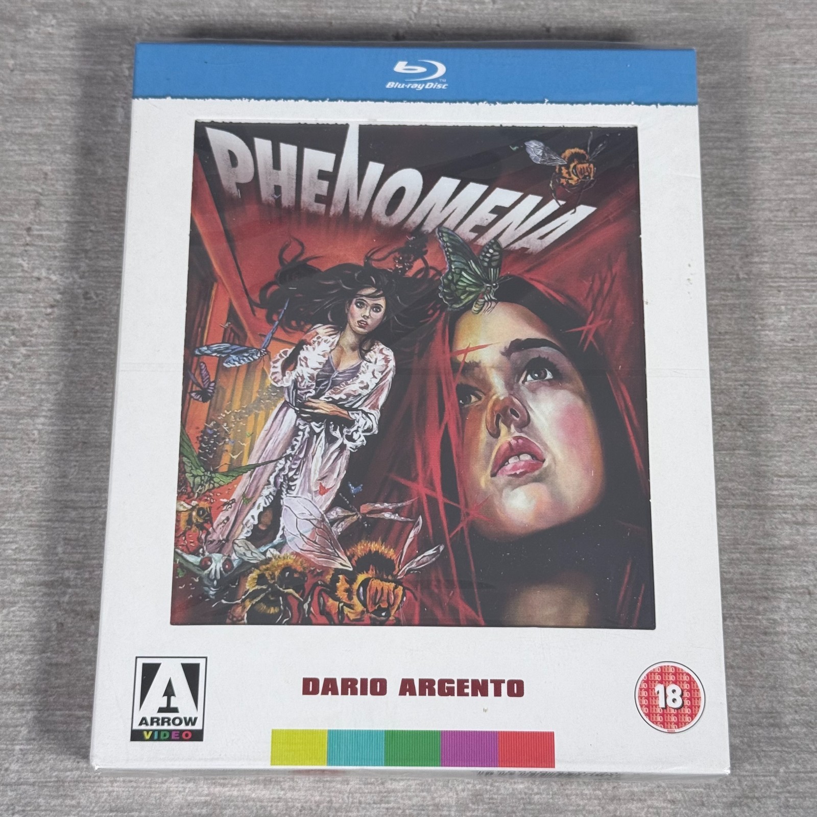Phenomena Blu-ray - NEW Sealed ✔️ 1985 Dario Argento Horror Arrow Window Box