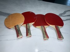 Vintage Wooden Abco Sports Ping Pong / Table Tennis Paddles - For Repair
