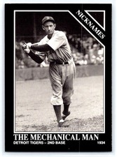 1992 Conlon Collection TSN #553 Charlie Gehringer