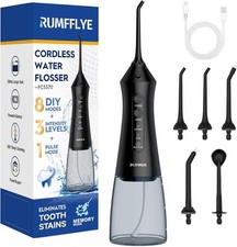 Portable Water Flosser Teeth Cleaner 300ML Co...