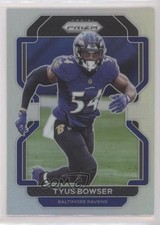 2021 Panini Prizm Silver Prizm Tyus Bowser #286 0b5