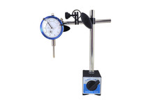 Magnetic Base with Fine Adjustment and SAE Dial Test Indicator 0.0005 Resolutio