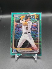 2024 Bowman Draft Konnor Griffin 1st Chrome Aqua Wave /125