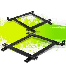 FOR 99-04 MUSTANG SN-95 HIGH TENSILE STEEL RACING SEATS LOW MOUNT BRACKET RAIL