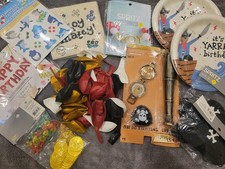 Pirate Birthday Party Supplies Set with Balloons  Decorations